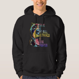 Een ronddraaiende veeg opslaan met een hond hoodie