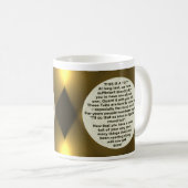 Een ronde mok ~ (Voorkant rechts)