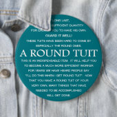 Een ronde set button 6,0 cm (In situ)