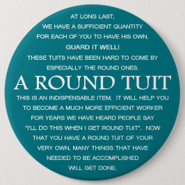 Een ronde set button 6,0 cm