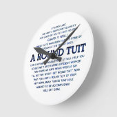 Een ronde set klok (Hoek)