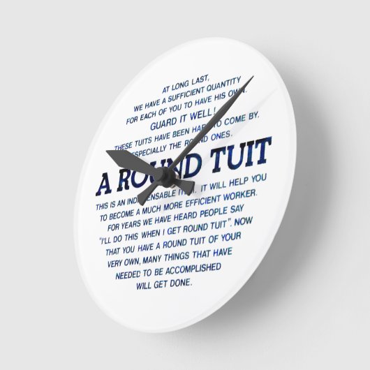 Een ronde set ronde klok (Hoek)