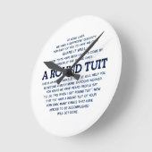 Een ronde set ronde klok (Hoek)