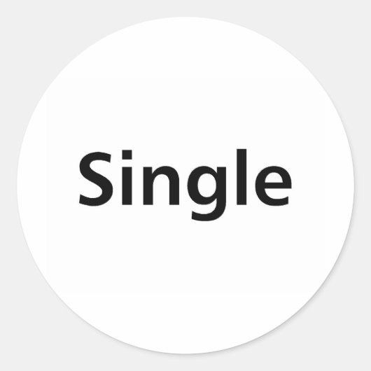 Eén Ronde Sticker (Voorkant)