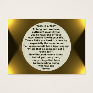 Een Ronde Tuit ~ ATC Visitekaartjes