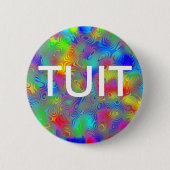 EEN RONDE TUIT BUTTON 5,7 CM (Voorkant)