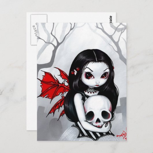 "Een rondje door het Briefkaart van de begraafplaa (Voorkant / Achterkant)