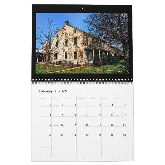 Een rondje in Amish Country Agenda Kalender (Feb 2026)