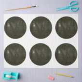 Een rondom ontwerp van de Gothische Halloween-reek Tissuepapier (Craft)