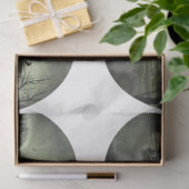 Een rondom ontwerp van de Gothische Halloween-reek Tissuepapier (Geschenk)