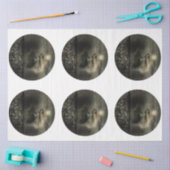 Een ronduit Gotisch ontwerp uit de Halloween-reeks Tissuepapier (Craft)