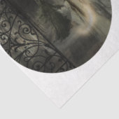 Een ronduit Gotisch ontwerp uit de Halloween-reeks Tissuepapier (Detail)