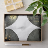 Een ronduit Gotisch ontwerp uit de Halloween-reeks Tissuepapier (Geschenk)