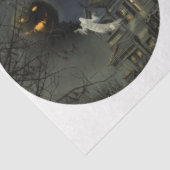 Een ronduit Gotisch ontwerp uit de Halloween-reeks Tissuepapier (Detail)