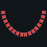 een rood en groen gestreepte achtergrond vlaggetjes<br><div class="desc">Dit ontwerp bevat een herhalend patroon van rode verticale strepen met ingewikkelde witte bloemmotieven erin. De strepen worden gescheiden door dunne groene lijnen,  wat contrast toevoegt aan het totale ontwerp.</div>