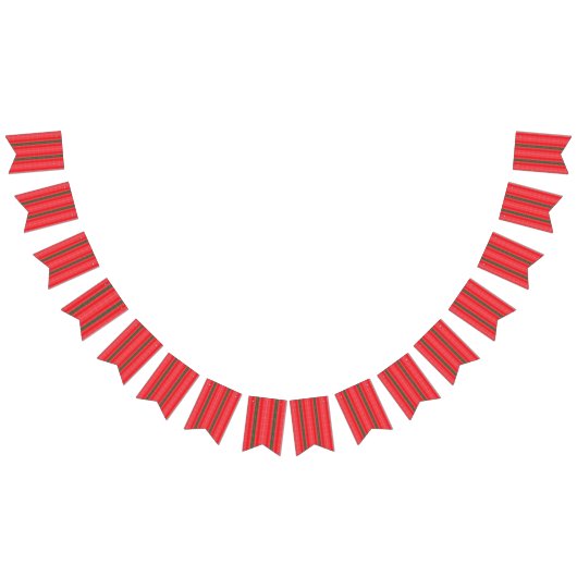 Een rood en groen gestreepte achtergrond vlaggetjes (Alle)