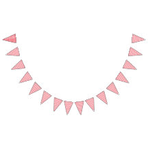 Een rood en roze geometrisch patroon met interlo