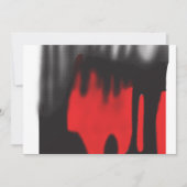 Een rood grafisch ontwerp met gedurfde geometrisch kaart (Voorkant)