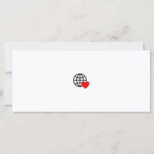 Een rood hart-symbool gemaakt met vloeiende, dikke