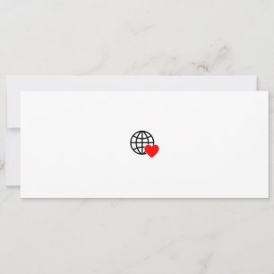 Een rood hartsymbool gemaakt met vloeiende, dikke 