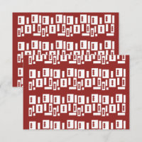 Een rood tapijt met een getextureerd patroon is ve