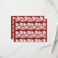 Een rood tapijt met een getextureerd patroon is ve