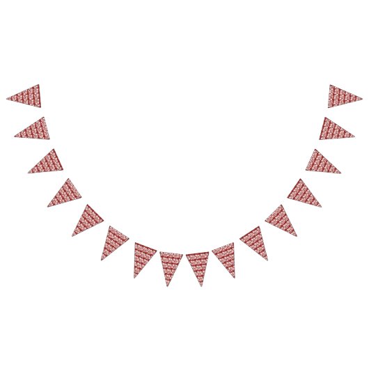 Een rood tapijt met een getextureerd patroon is ve vlaggetjes (Alle)