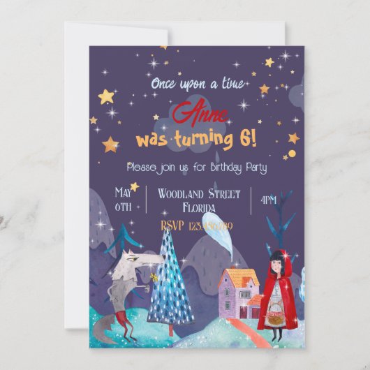 Een roodroodzuigeling kaart (Voorkant)