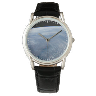 Een rookpluim boven tropisch zuidelijk Afrika. Horloge