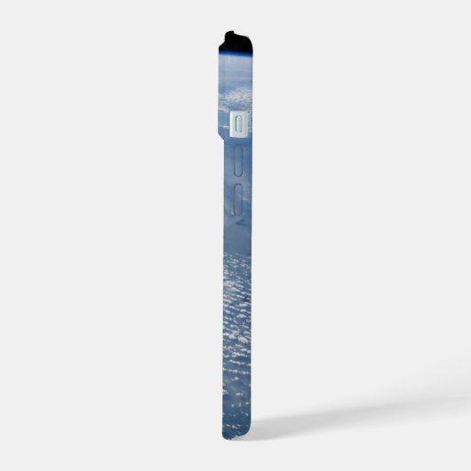 Een rookpluim boven tropisch zuidelijk Afrika. iPhone 15 Case (Linkerkant)