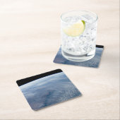 Een rookpluim boven tropisch zuidelijk Afrika. Kartonnen Onderzetters (Insitu)