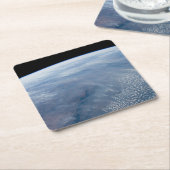 Een rookpluim boven tropisch zuidelijk Afrika. Kartonnen Onderzetters (Schuin)