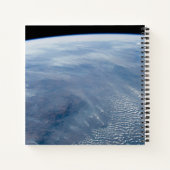 Een rookpluim boven tropisch zuidelijk Afrika. Notitieboek (Achterkant)