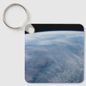 Een rookpluim boven tropisch zuidelijk Afrika. Sleutelhanger (Voorkant)