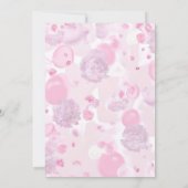 Een Roos Boho Gold Mom Chic Spring Baby Girl Showe Kaart (Achterkant)