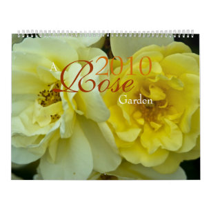 Een Roos Garden 2010-agenda Kalender