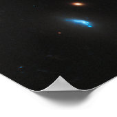 Een Roos gemaakt van Galaxies, ARP 273 [Druk] Poster (Hoek)