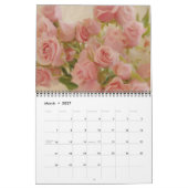 Een Roos gevulde agenda Kalender (Mar 2027)