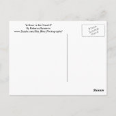 Een Roos in de hand 2 Briefkaart (Achterkant)