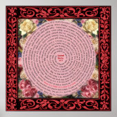 Een Roos is een Roos dat een Roos is Poster (Voorkant)