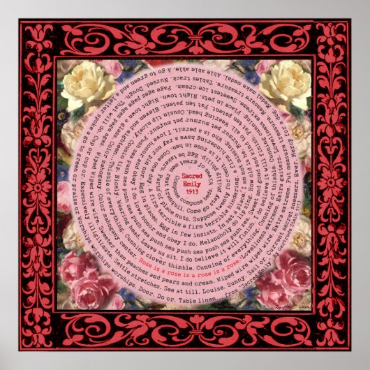 Een Roos is een Roos dat een Roos is Poster (Voorkant)