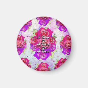 Een Roos is een Roos is een Roos Magneet