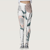 Een roos leggings (Voorkant)
