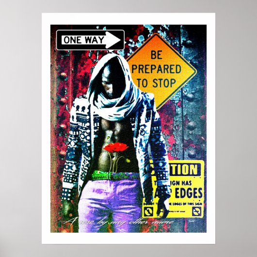 Een roos met een andere naam poster (Voorkant)