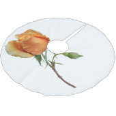 Eén roos snijden kerstboom rok (Gekanteld)