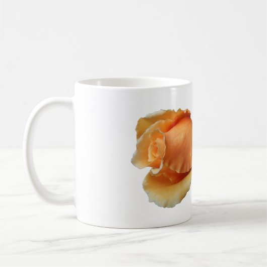 Eén roos snijden koffiemok (Links)