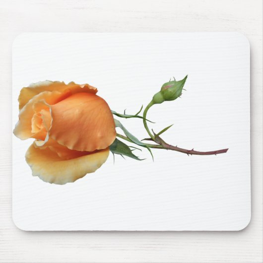 Eén roos snijden muismat (Voorkant)