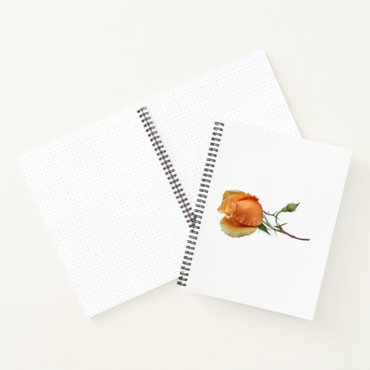 Eén roos snijden notitieboek (Binnen)