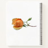Eén roos snijden notitieboek (Achterkant)