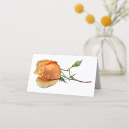 Eén roos snijden plaatskaartje